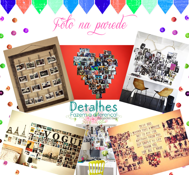 parede de foto