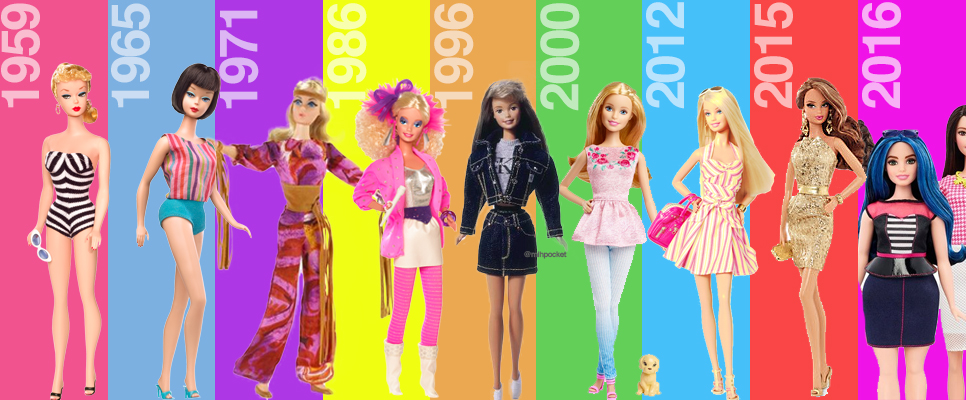 a-evolução-da-barbie